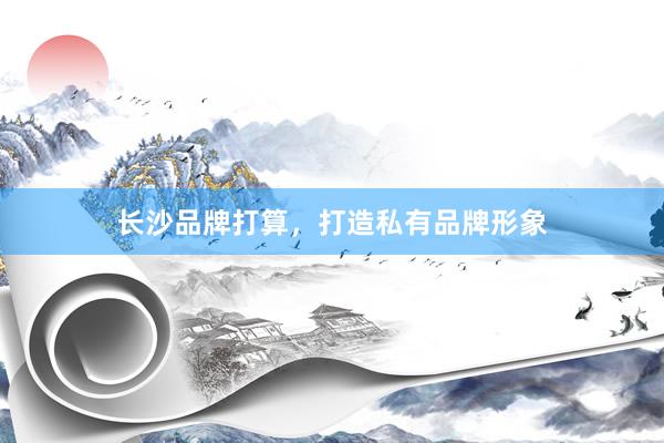 长沙品牌打算，打造私有品牌形象